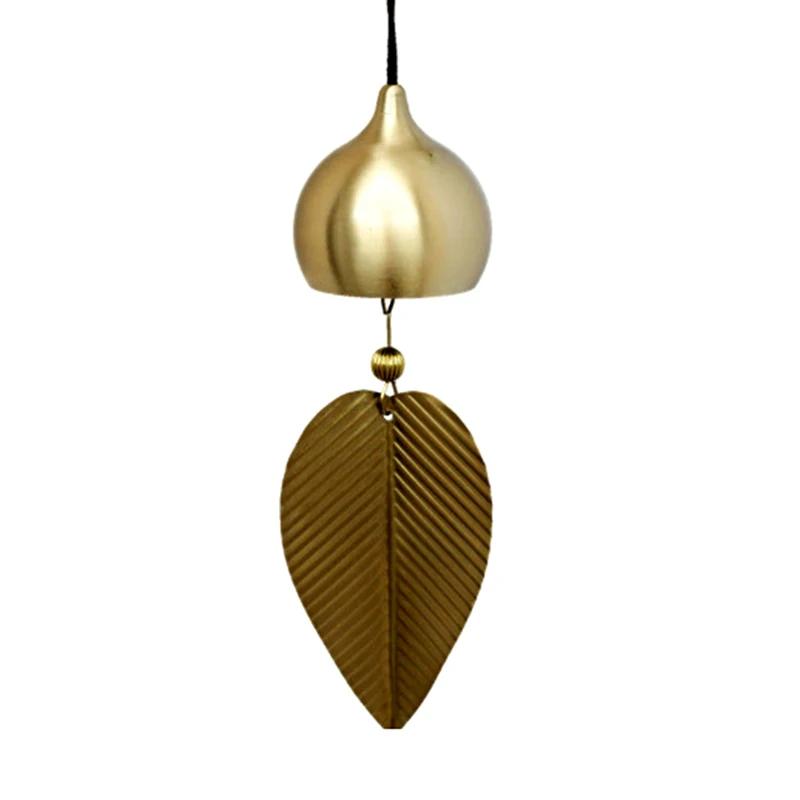 *Carillon à vent en feuille de cuivre japonais Clochettes Décoration suspendue pour jardin extérieur Musique du vent Décoration intérieure Son de cloche de paysage