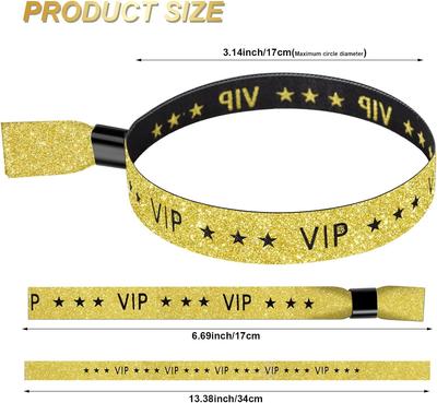 50/100 szt. VIP Materiałowa Opaska na Rękę na Wydarzenie Jednokolorowe Materiałowe Opaski na Rękę na Wydarzenia Bransoletki VIP Imprezy Weselne Wydarzenia Koncerty Targi