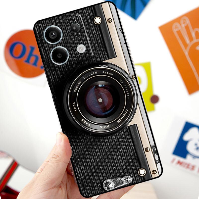 Retro Classic Vintage Camera Funda For Xiaomi Redmi Note 11 10 12 13 14 15 Pro Plus Case For Redmi 15 10C 13C 12C 14C 15C