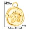 High Quality Starfish Shell Sea Turtle Marine Animals Charms For Jewelry Making Supplies 6pcs Stainless Steel Charm Pendant Bulk