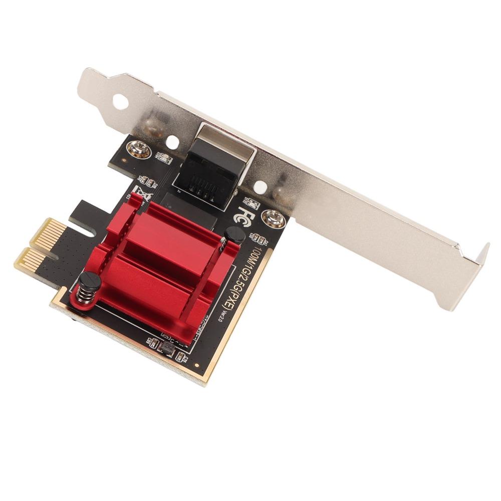 RTL8125B Chip PCIe Network Adapter RJ45 Port Ethernet Card PCIe Network Card Office Use