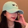 Stylish Green Embroidered Baseball Cap For Women And Men Adjustable Size Perfect For Spring