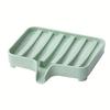 Creative Drainage Soap Dish Plastic Soap Holder with Waterproof Drainage Hole for Bathroom, Soap Storage Box, Bathroom Accessory, Soap Holder