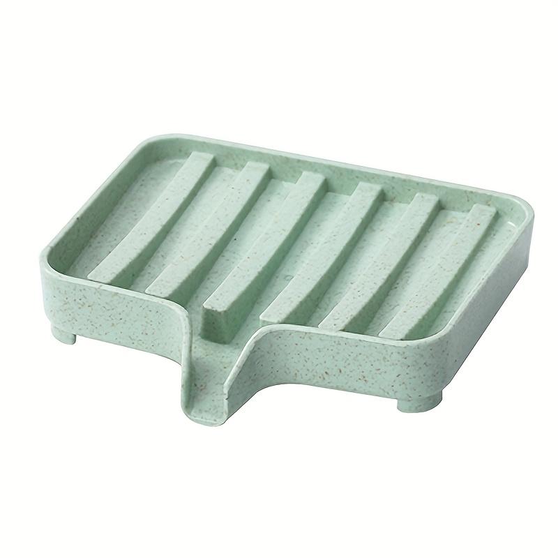 Creative Drainage Soap Dish Plastic Soap Holder with Waterproof Drainage Hole for Bathroom, Soap Storage Box, Bathroom Accessory, Soap Holder