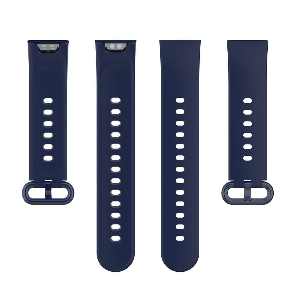 Silikonarmband für Redmi Watch 2 Lite Schwarz Ersatz Sportarmband Armband für Xiaomi Watch Band mit Displayschutz
