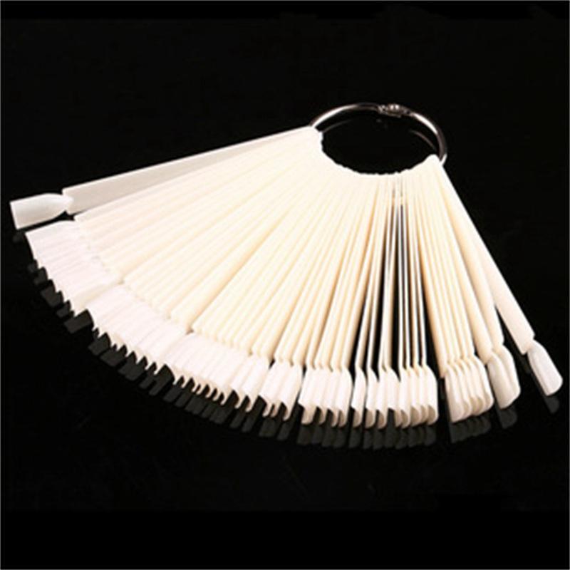 Nail Color Card Art Wheel Fan Glue Color Card Display Color Plate Display Nail Practice Color