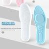 1Pair Soft Memory Foam Insoles Unisex Soft Sports Running Shoes Inserts Sweat-Absorbing Breathable Deodorant Cushion Shoe Pad