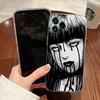 Horror Comic T-Tomies-Junjis Ito Manga Transparent Case For Apple iPhone 17 16 15 14 13 12 11 Pro Max Plus 16E 17Air Phone Cover