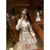 Elegant French Lace Tiered Dress