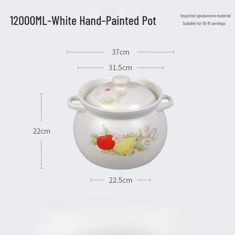 

LIEI Thickened Ceramic Stew Pot