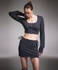 Eialyu Strap Mini Skirt