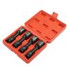 Repair Projects Hex Nut Sleeve Tool Chromoly Steel Socket Set Mechanical Tool High-Torque Tools 4-Piece Socket Set
