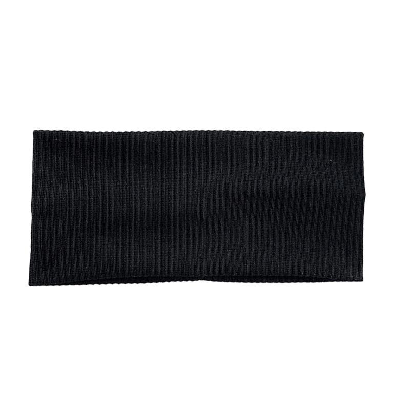 Europäisches & Amerikanisches Mode-Strick-Stirnband mit breiter Krempe für Damen - Koreanischer Stil Yoga & Sport Fitness Haarband