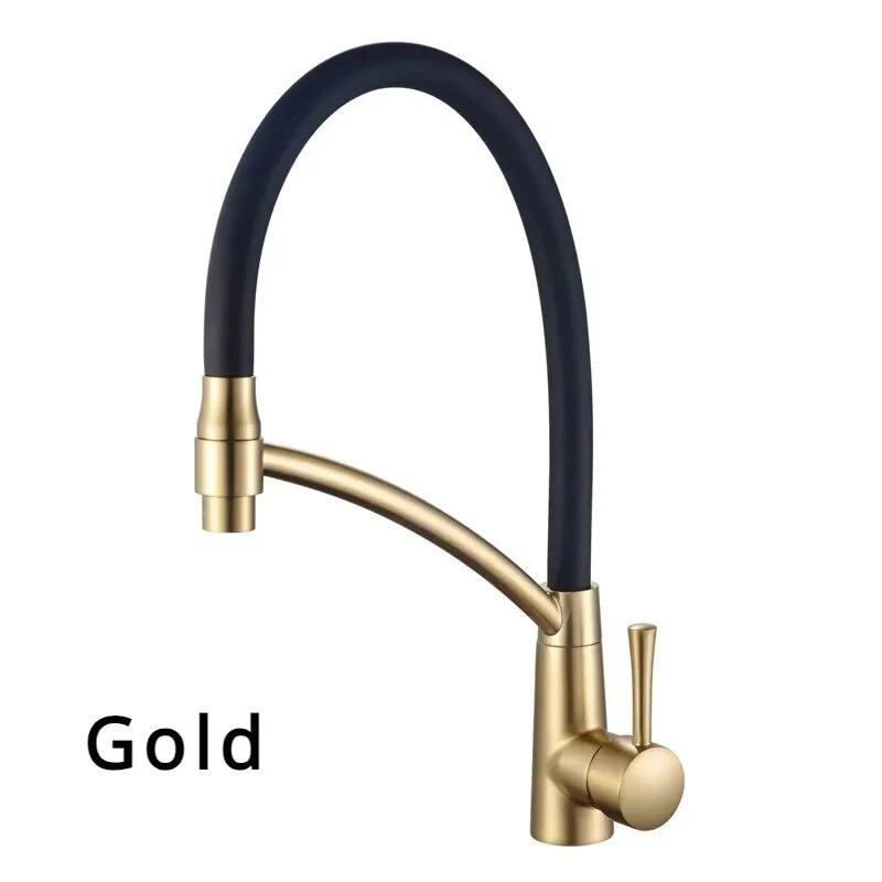 

Современные высококачественные магнитные вращающиеся кухонные смесители для горячей и холодной воды, аксессуары для смесителей для раковины, приспособление для обустройства дома, кран G1/2 золотой