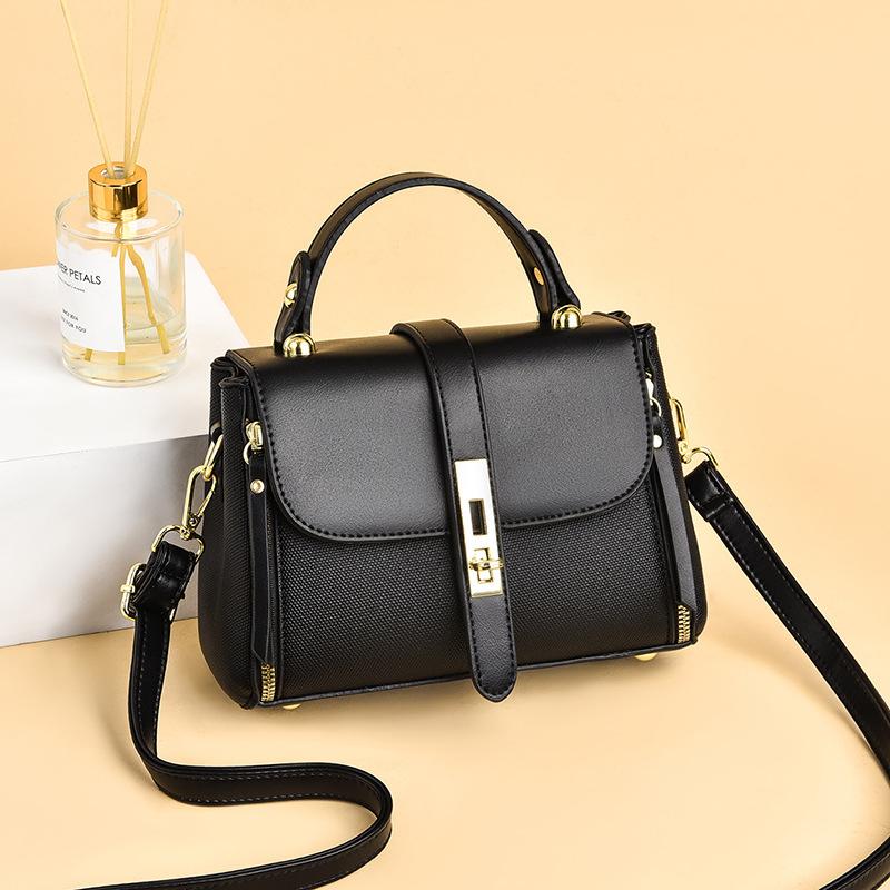 Dameveske City Enkel Håndveske med stor kapasitet One Shoulder Crossbody Bag Allsidig temperamentveske