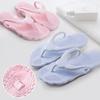 Flip Flops for Business Trips Portable Foldable Couple Beach Disposable Hotel Bathroom Non Slip Slippers