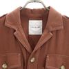 unused CREOLME Safari jacket free Brown Women Used