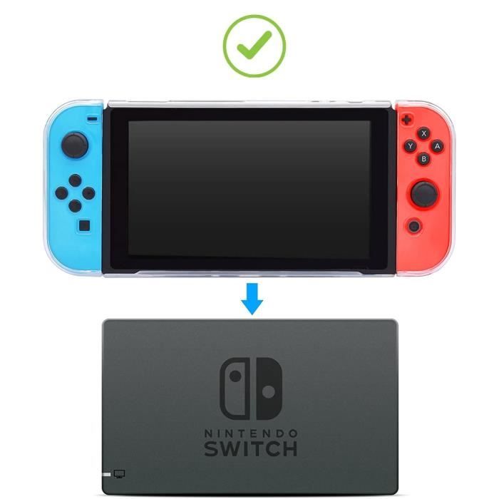 Husă Silicon Transparentă Compatibilă cu Nintendo Switch Phonillico®