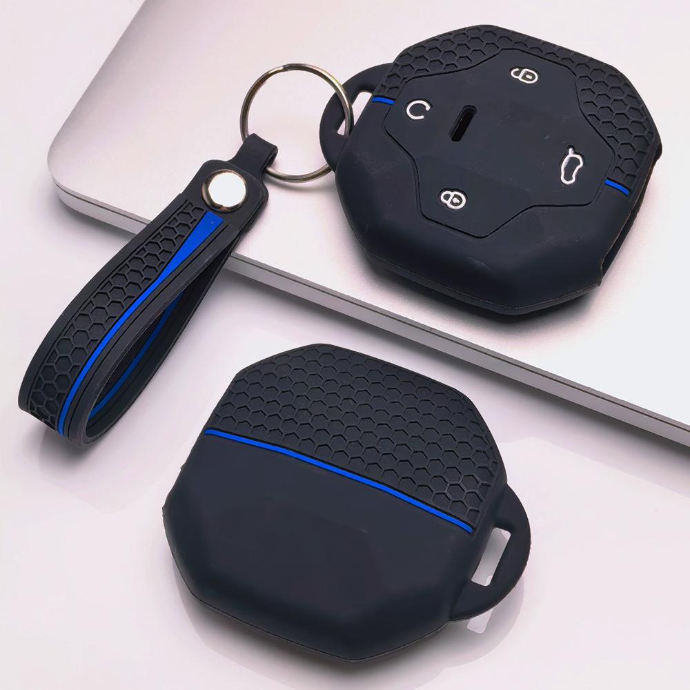 Portachiavi Copri Telecomando per Jetour Shanhai T2 L9 T3 Traveler Dashing Superficie Antigraffio Struttura Antiurto Texture Morbida al Tatto Design Facile da Installare