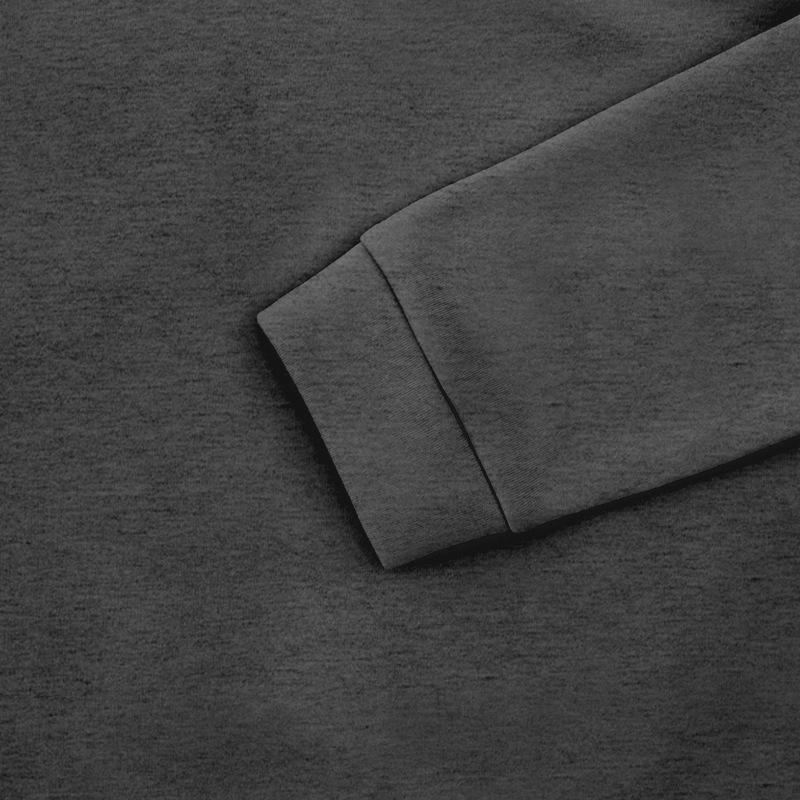 Mens Casual Solid Color Half Zip Stand Collar Long Sleeve Pullover Sweatshirt
