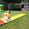 Kids Summer  Swimming Play Water Slide Kickboards Inflatable Play Center Pool