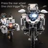 1/9 BMW R1250GS Alloy Diecast Scale Motorcycles Model Off Road Autocycle with Lighting Collection  Decoration Children Toy Gift