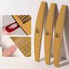 100/180 Grit Wear-Resistant, Double Sided With Ruler Scale Nail Files Emery Board Manicure Tool And Nail Buffering Files Suitable
