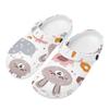 For Women Men Printed EVA Clogs Lightweight Soft Sole Slip On Garden Shoes Beach Pool Bathroom Home Beach Sandals Home Use
