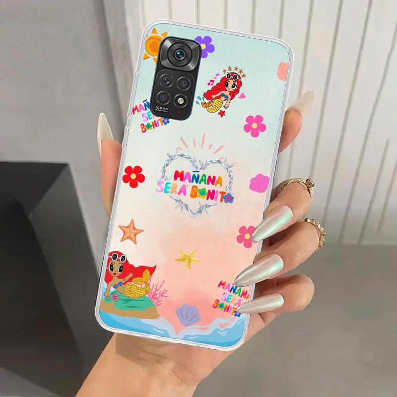 Karolg M-Manana Sera B-Bonito Phone Case for Xiaomi Redmi Note 15 14 14S 13 12S 12 Pro 11S 11 Plus 11T 11E 10S Soft Funda Print