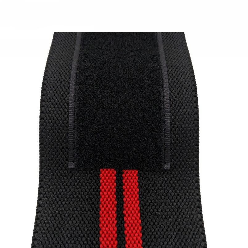 Adjustable Weightlifting Wristbands Grey Wrist Support Brace 1 Pair for Professional Sports Training Gym