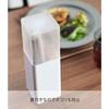 Yamazaki Tower Cutlery Stand with Lid, White, Approx. W8 X D8 X H25cm, Dustproof, with Dividers, 5372