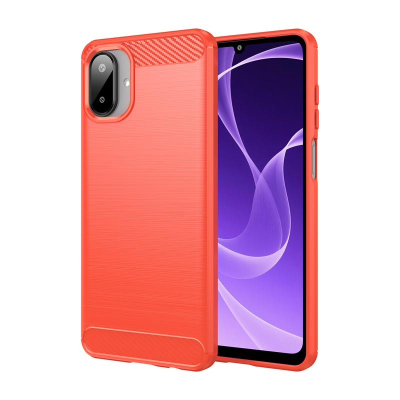 Soft TPU Funda For Samsung Galaxy M07 Shockproof Silicone Carbon Fiber Back Cover Samsung M07 Phone Case For Samsung M07 Case