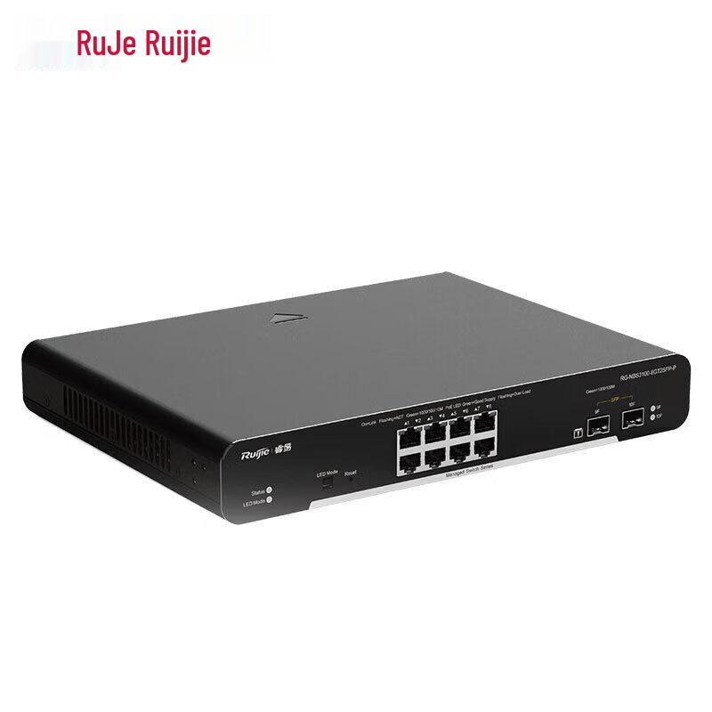 

Ruijie RG-NBS3100-8GT2SFP Enterprise Layer 2 Managed Switch