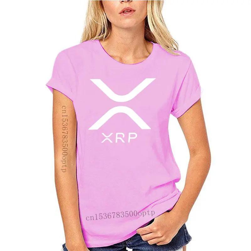 100% Cotton O-neck Custom Printed Men T Shirt Ripple XRP New Logo Crypto Currency Bitcoin Hodl T-Shirt Top Tee Plus Size