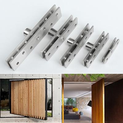 Dobradiça Pivotante para Portão 75mm-150mm Dobradiças de Portão Resistentes Rotação 360 Graus Cima e Baixo Dobradiças de Porta Dobradiça Pivotante de Porta de Aço Inoxidável