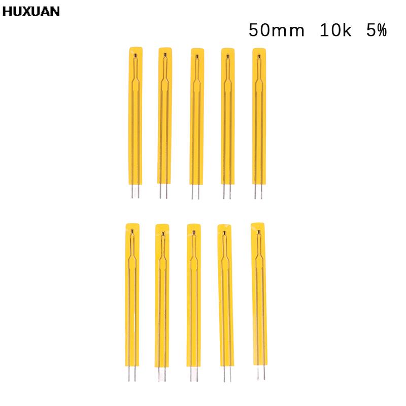10pcs NTC Thin Film Thermistor 2.5cm 5cm 3950 10K 50K 100K MF5B SMD 1% 5% Temperature Sensor