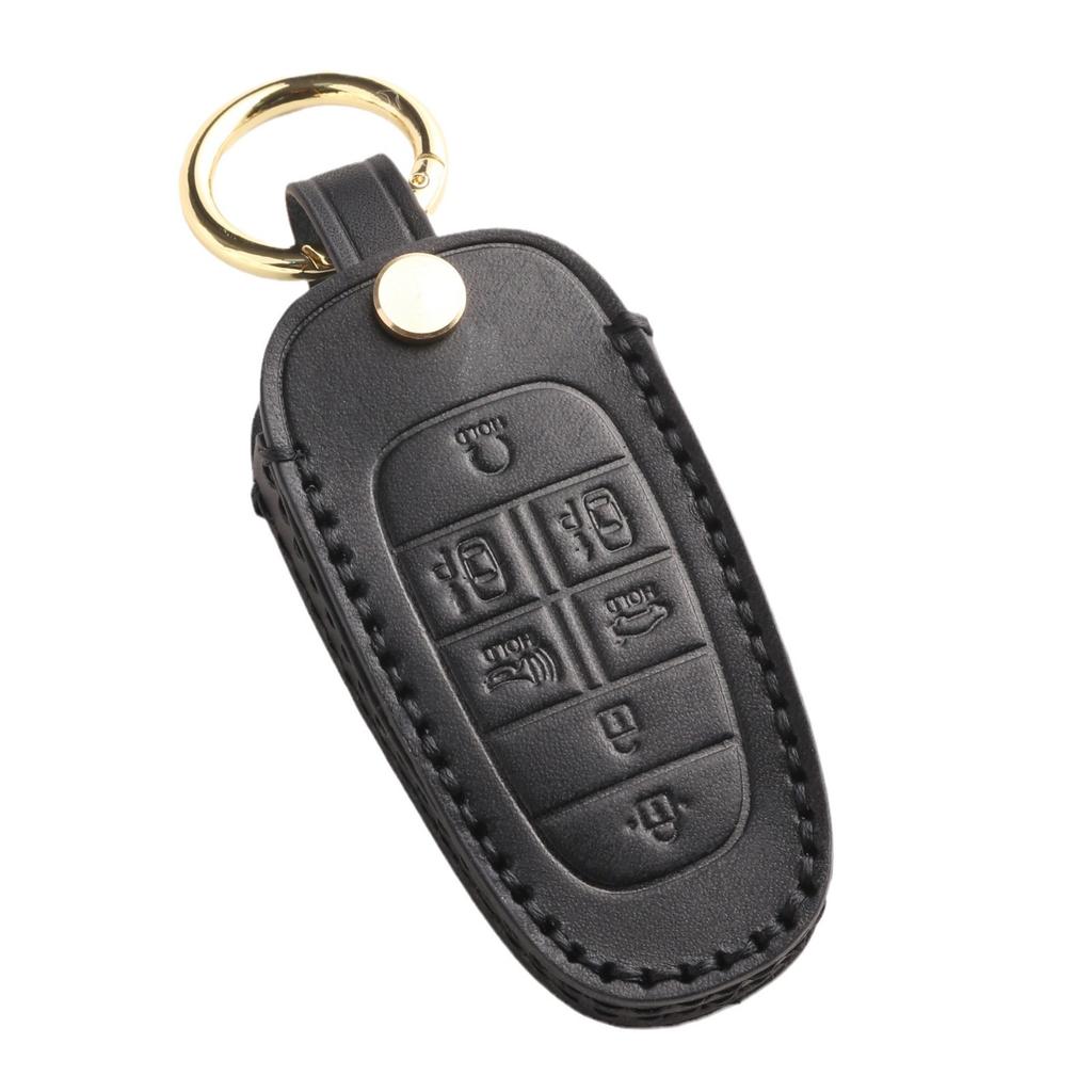 Customized car key cover is suitable for Korea's Hyundai 7-key Sonata Tusheng handmade real cowhide key bag