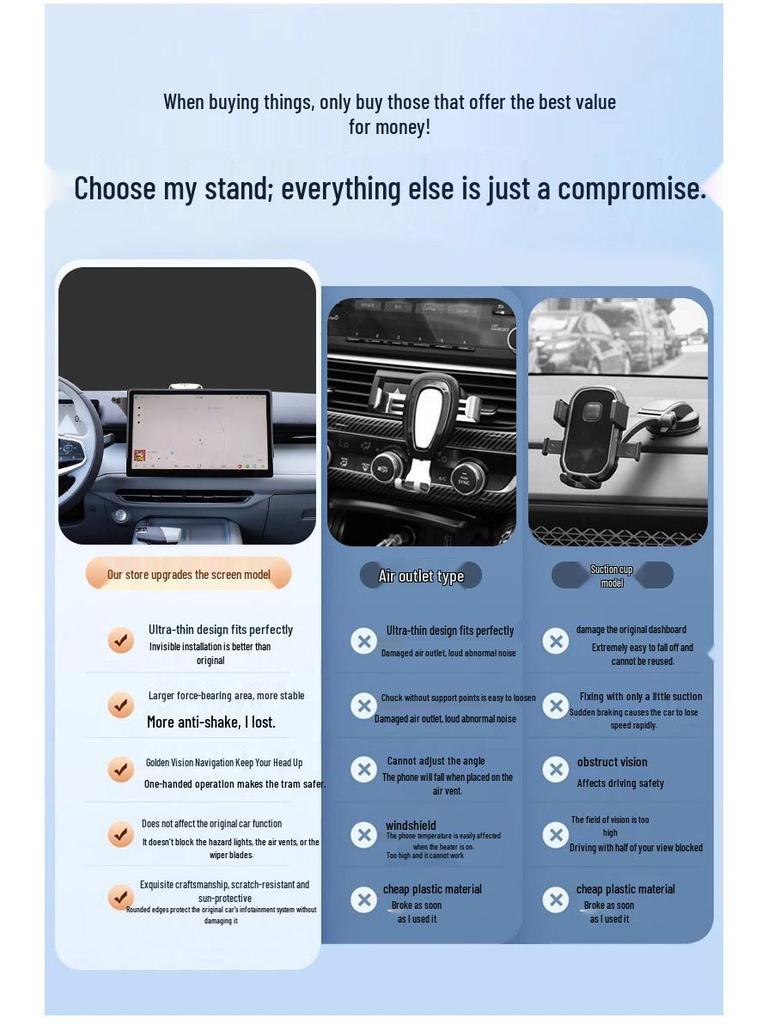 Changan UNIZ PHEV/ZhiDian iDD Longteng Luxury Navigation Car Mount