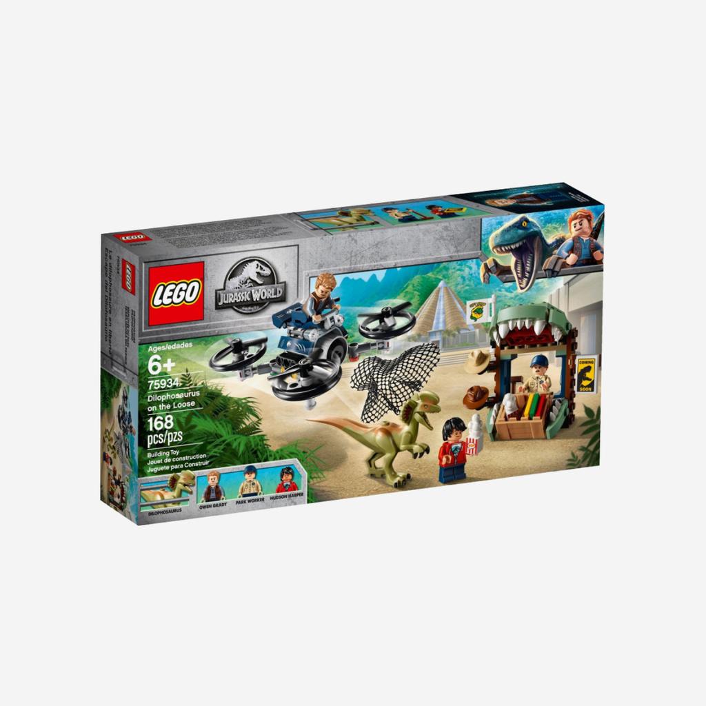 Lego Jurassic World Dilophosaurus On the Loose