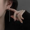 Small Square Ear Wire Earrings for Pierced Ears. New Long Style Earrings.