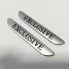 3D Metal EXCLUSIVE Side Fender Stickers Emblem Badge Car Styling Accessories for Mercedes Benz VITO C180 W205 W213 E300 E200 AMG
