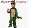 Dinosaur Halloween Onesie For Kids With Polyester Fabric And Fun Cartoon Design For Costume Party