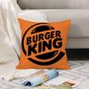 Fashion Print B-Burger K-King Pillow Case Office Cushions Suitable For Sofa Car Bedroom Decorative Cushion Cover