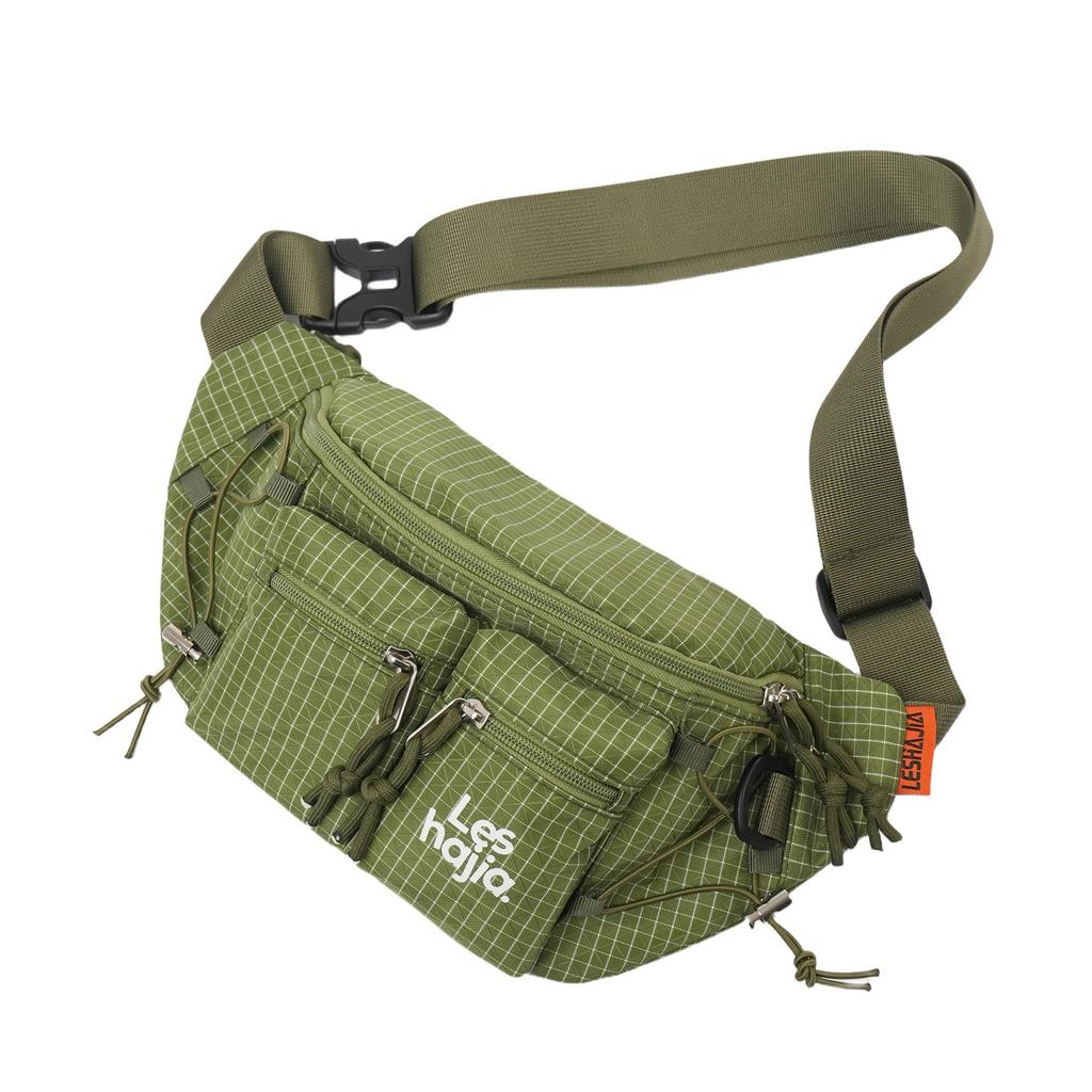 Trendige Marken-Brusttasche, lässige Herren-Umhängetasche, Sport-Handy-Bauchtasche, einfache und leichte kleine Pendler-Rucksacktasche für Damen, Trend