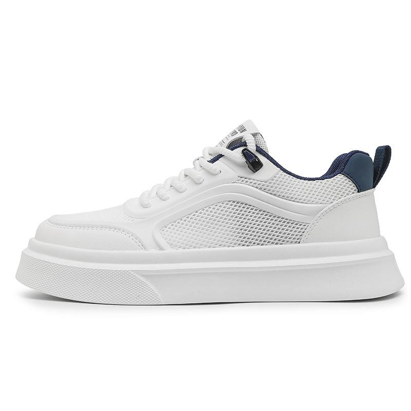 Summer 22 new mesh shoes breathable thin high-end soft-soled casual board shoes
