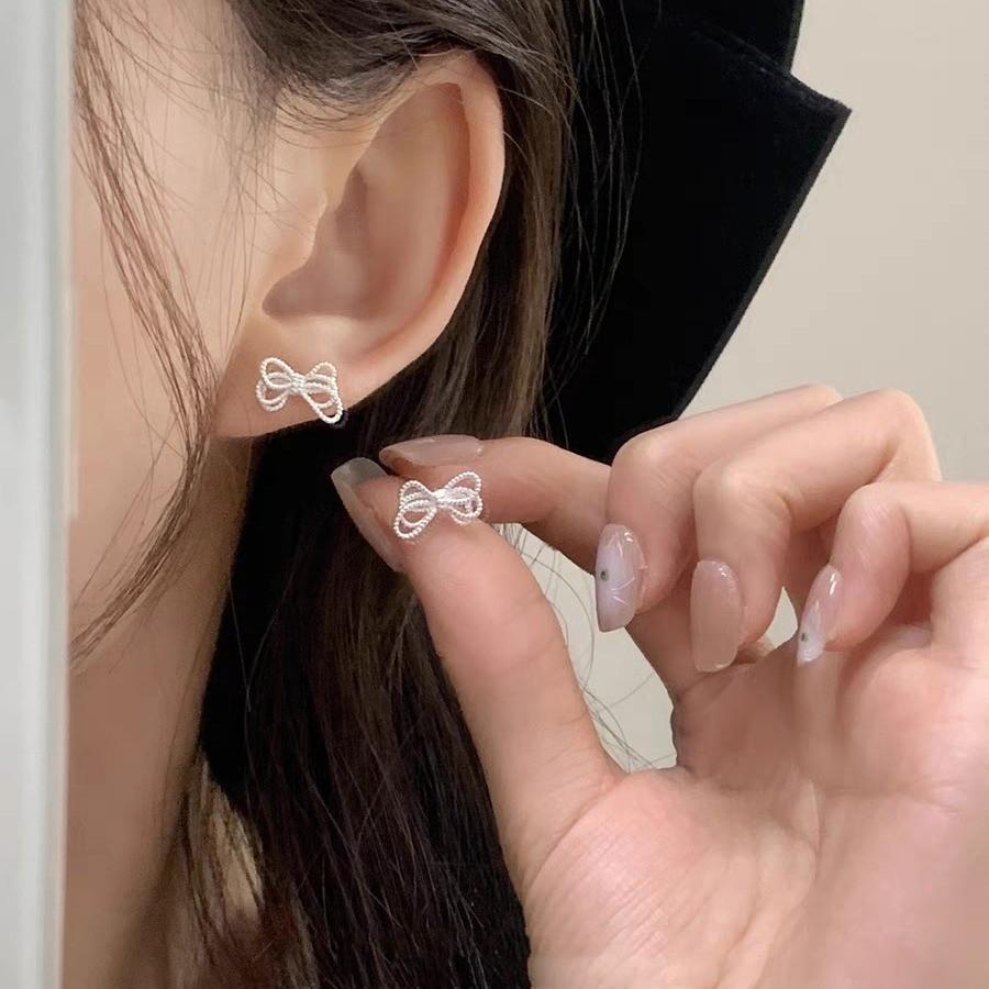 Earrings Fresh Temperament Mermaid Love Alloy Stud Earrings Niche Design High Sense Light Luxury Earrings Tide