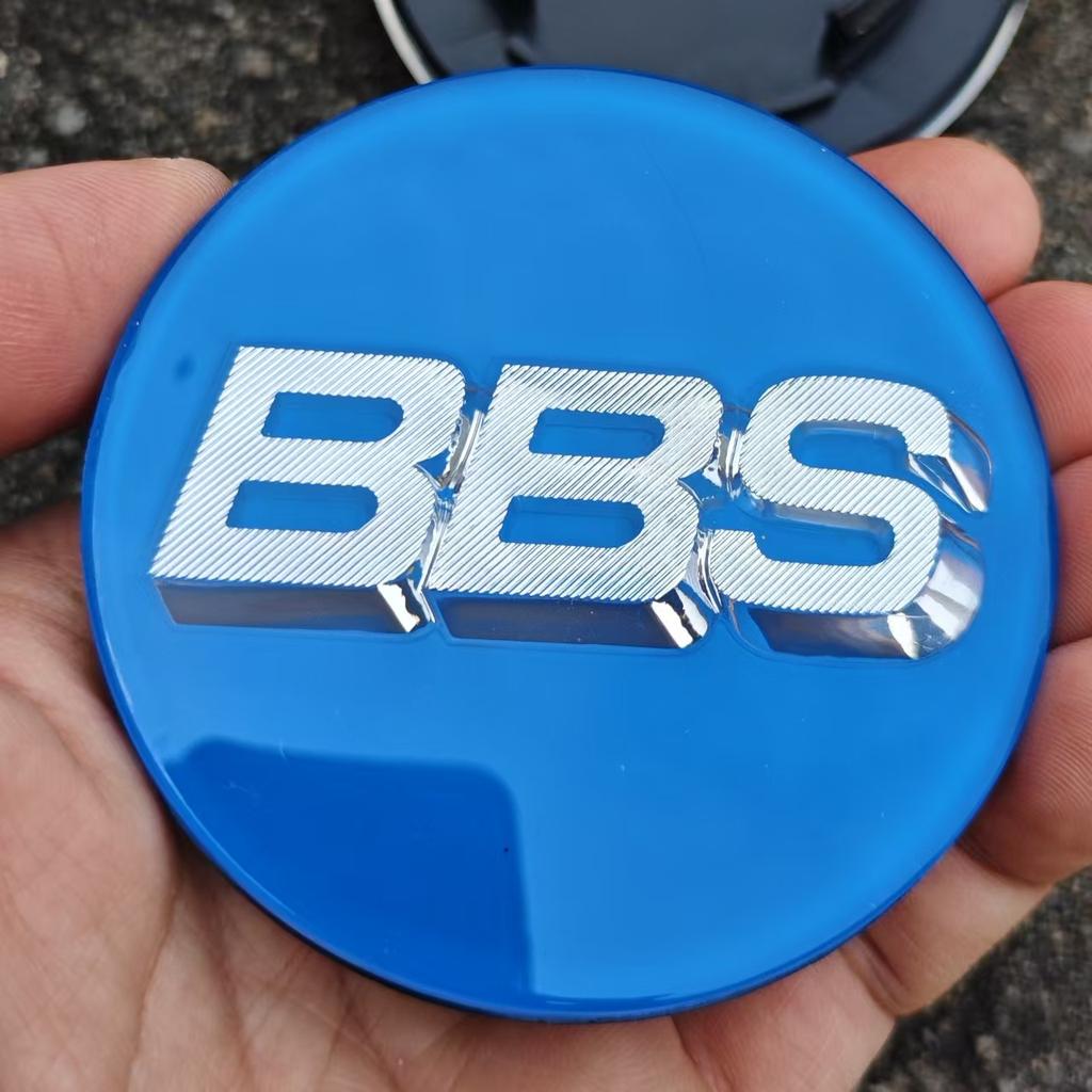 9 colors 70mm high-quality acrylic set of 4 BBS modified Stickers For BBS wheel hub center cover logo 5624073 5624120