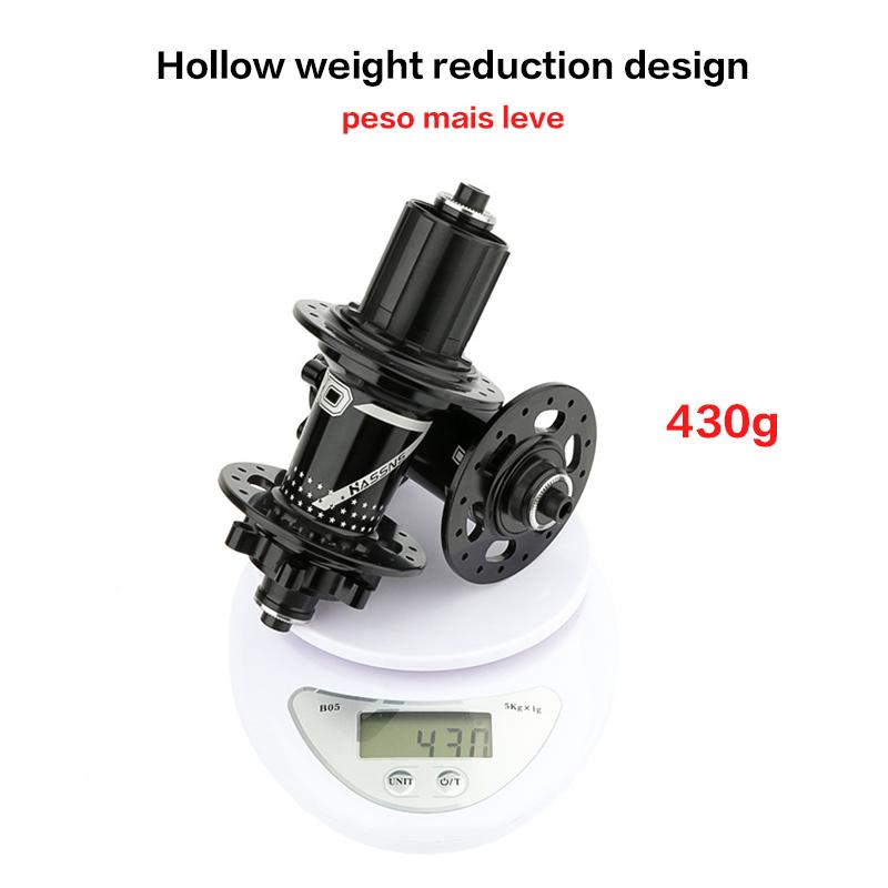 Hassns Pro7 K7 Cube,32/24 Hole Mtb Noisy Bike Hub,4 Bearing 6Pawls 120 Loud Quick Release Cube Compatible With 7/8/9/10/11 Speed