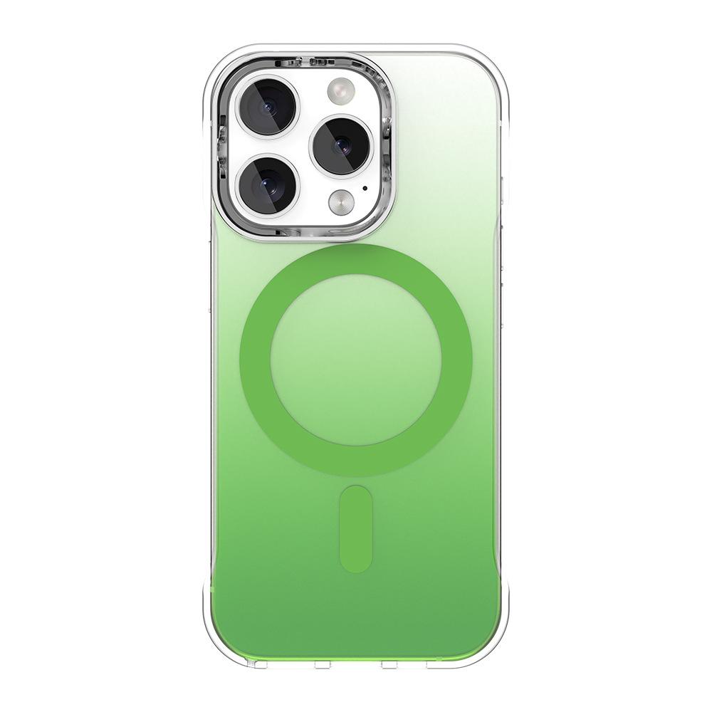 Suitable for Apple 16PM Borderless Magnetic Case Ip13/14pro, Simple Gradient Plus Ultra-thin Heat Dissipation Protective Case