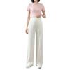Casual Ice Silk Maternity Wide-Leg Pants for Early Pregnancy
